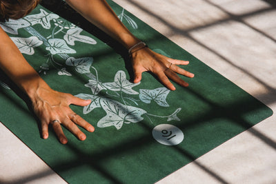 Yoga mat VEGANIKA NIGHT - natural rubber, non-slip, eco-friendly studio gym, pilates and yoga mat