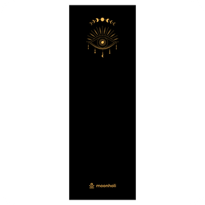 pu non slip poliuretan yoga mat black