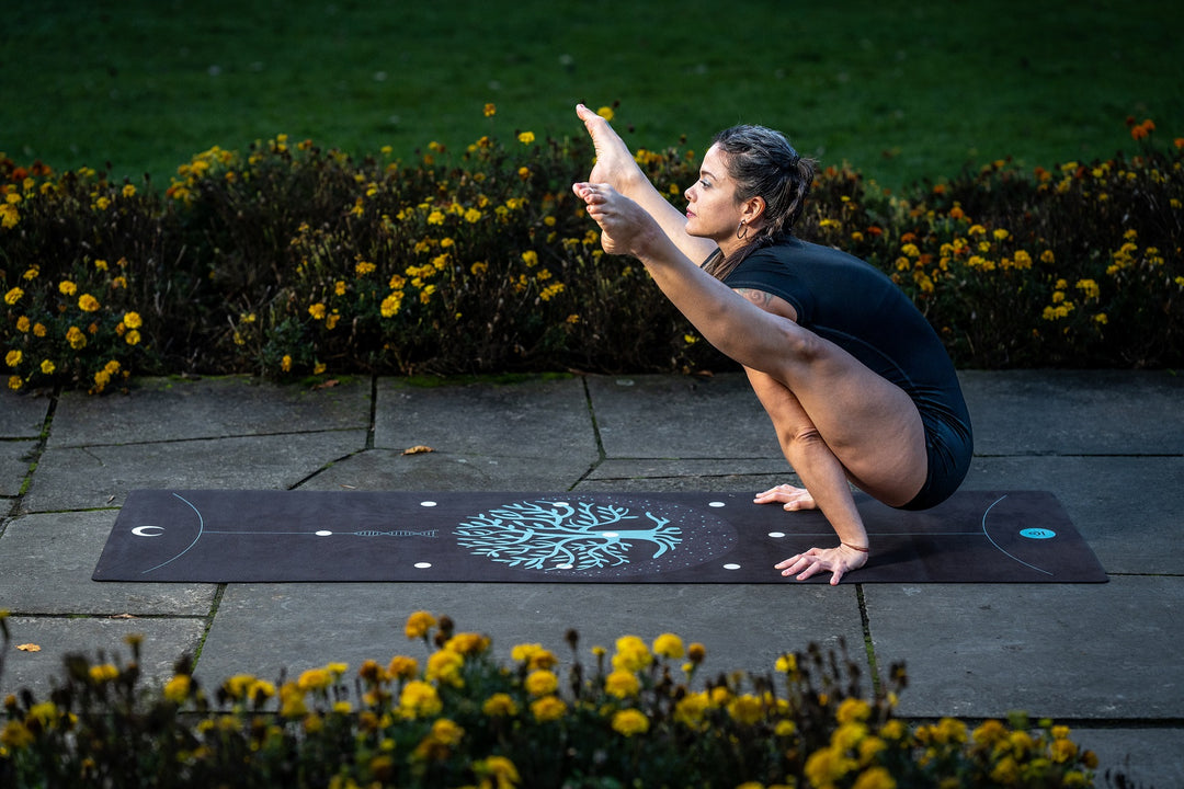 Yoga mat KABBALAH | Non-slip yoga and fitness mat with Tree of