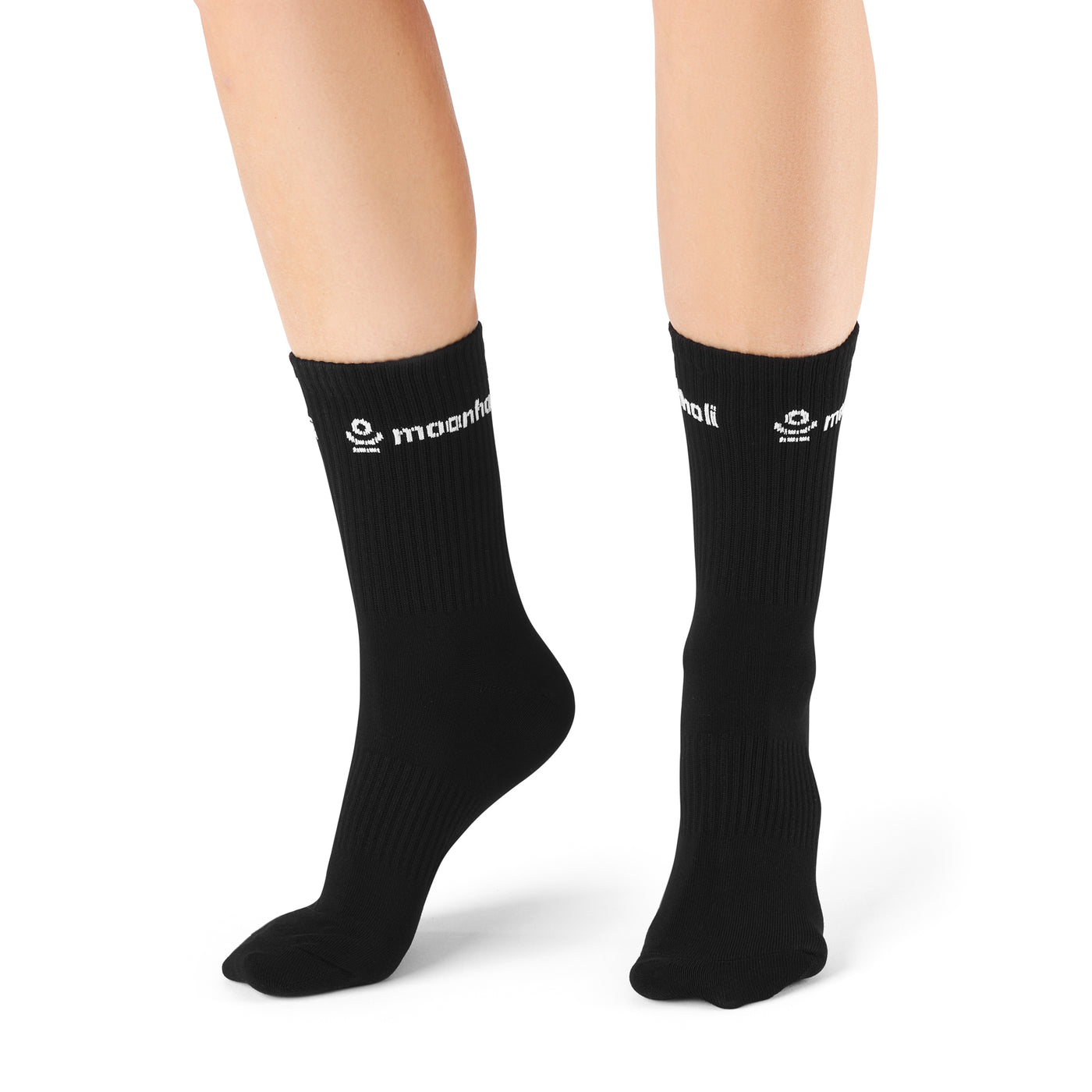 black yoga socks