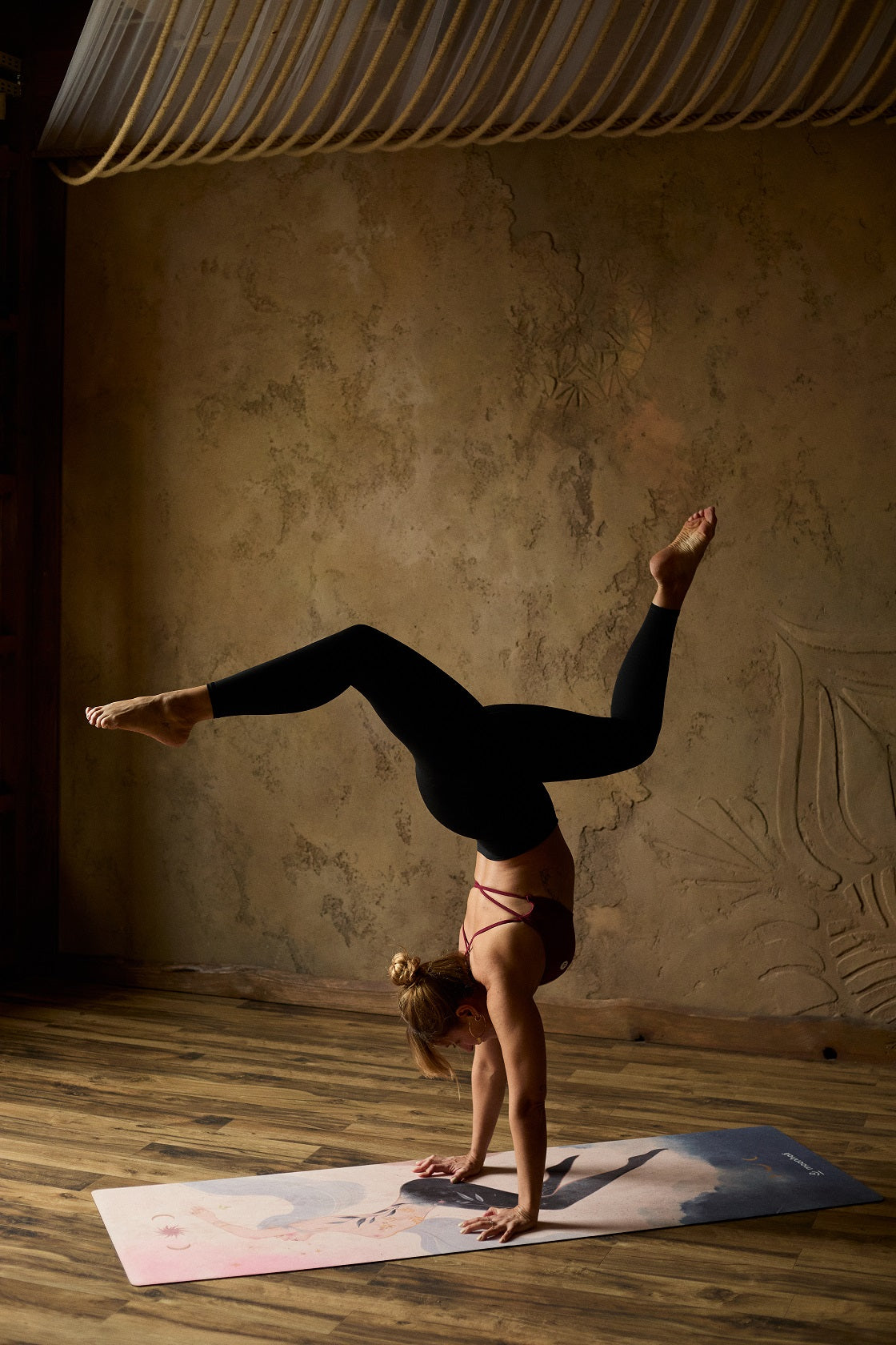 natural rubber yoga mat