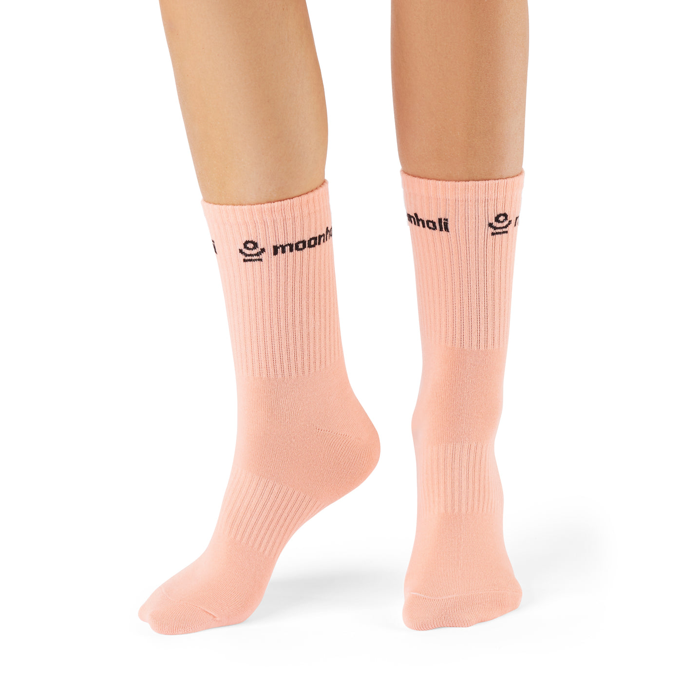 orange fitness yoga pilates socks