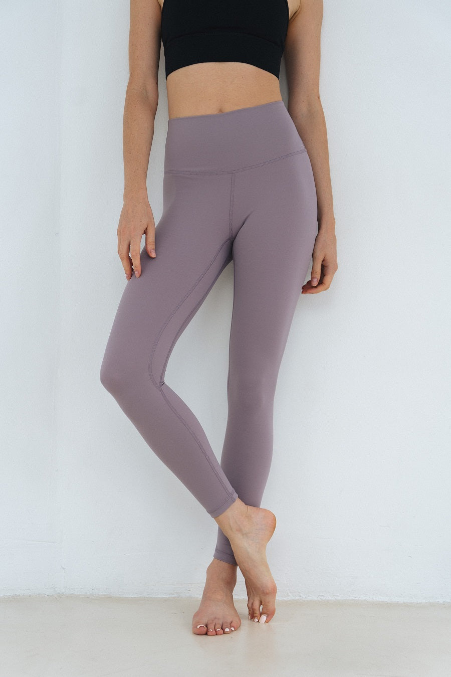 Yoga leggings Yoggings™ long - dusty mauve