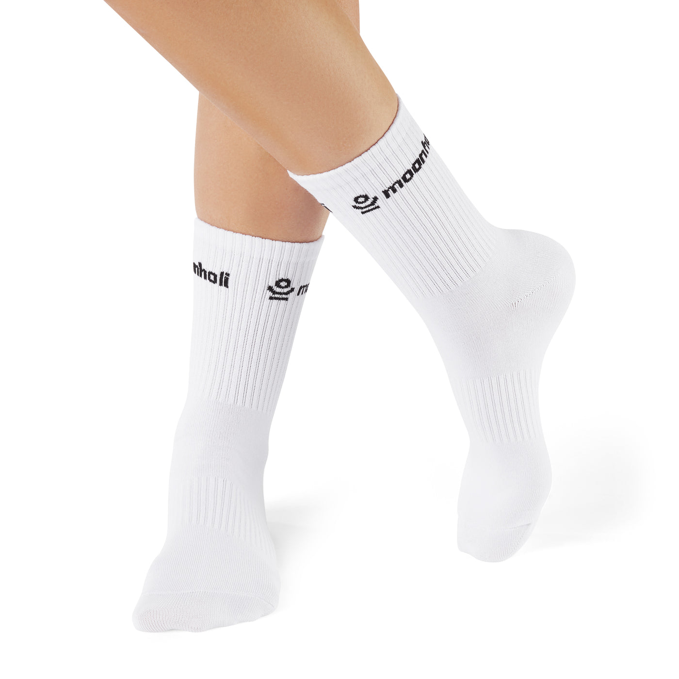 white yoga and pilates socks