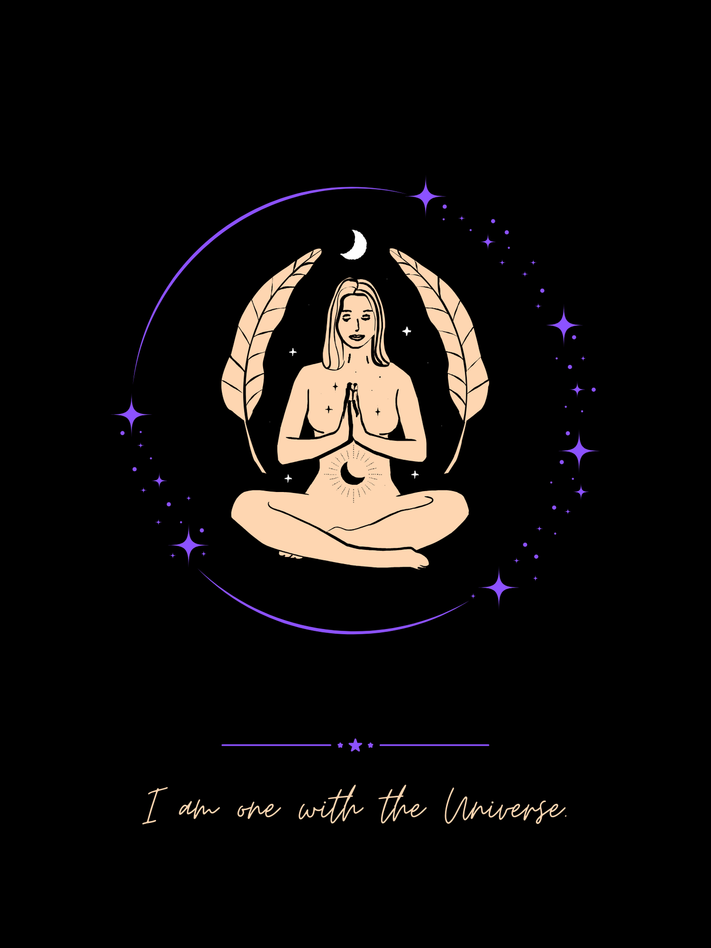 yoga poster universe