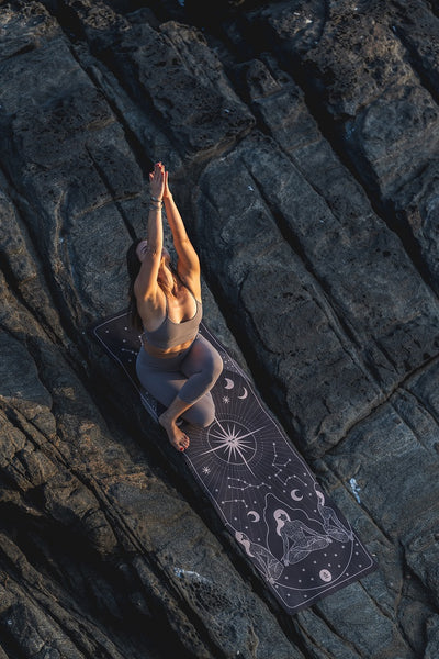 Yoga mat and yoga mat bag set - UNIVERSE