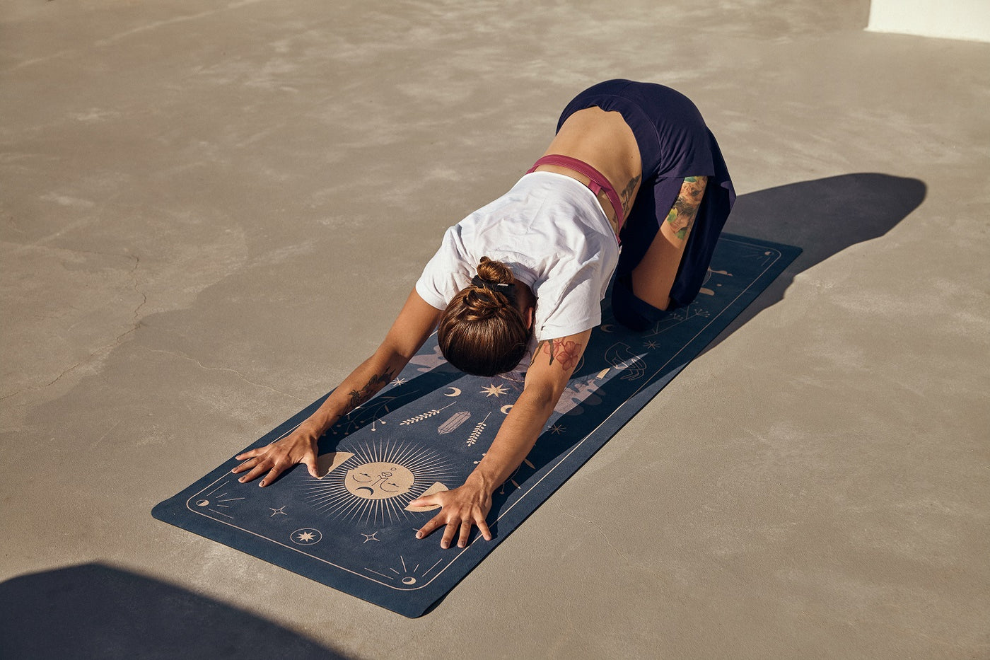 Modern Yogi ®  Travel Lite Anti Skid 3MM Yoga Mats