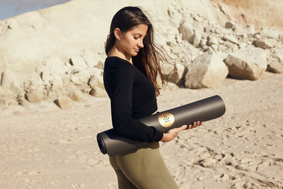 Yoga mat PRO STICKY ILLUMINATION - natural rubber, non-slip, eco-friendly professional gym, pilates and yoga mat