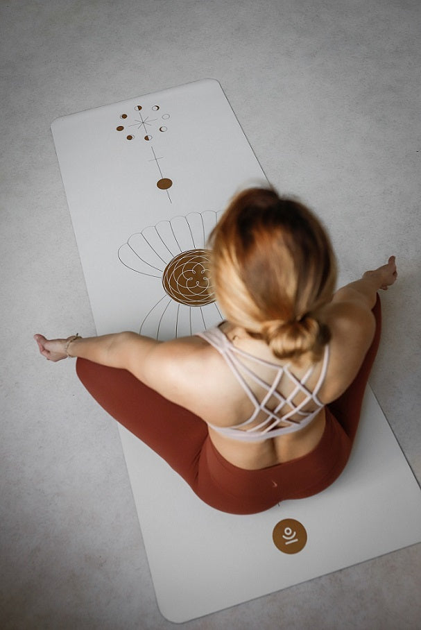 Yoga mat PRO STICKY VENUS - natural rubber, non-slip, eco-friendly professional gym, pilates and yoga mat