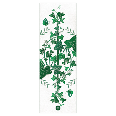 Beautiful Flower With Green Background Extra Thick Yoga Mat - Eco Friendly  Non-Slip Exercise & Fitness Mat Workout Mat for All Type of Yoga, Pilates