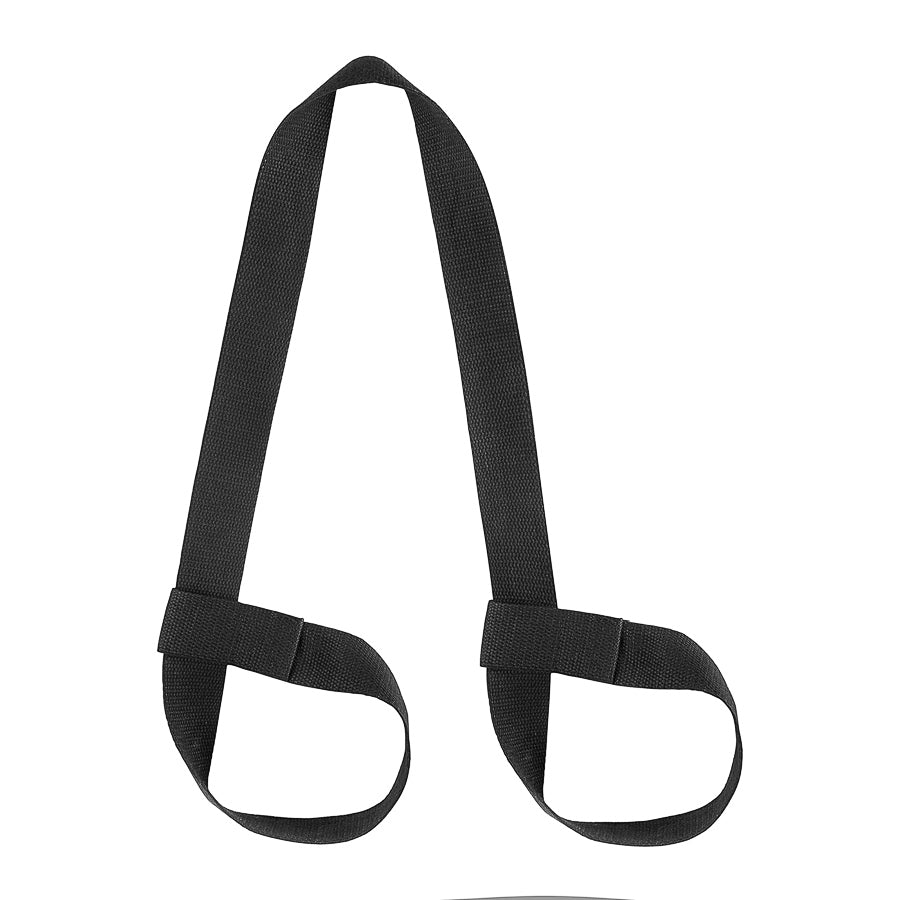 Yoga mat strap Simple black