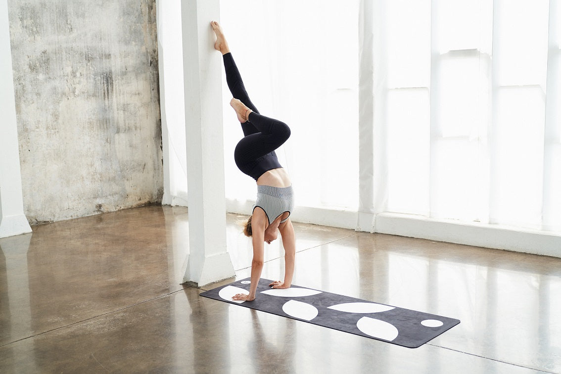 Yoga mat THE MOON - natural rubber, non-slip, eco-friendly studio gym, pilates and yoga mat